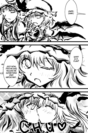 Touhou Project dj: Kiss Day ~The Case of Ozeu-sama and Imouto-sama~