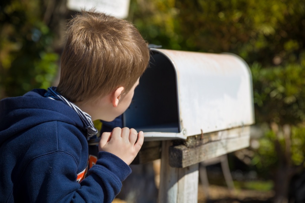 Empty mailbox