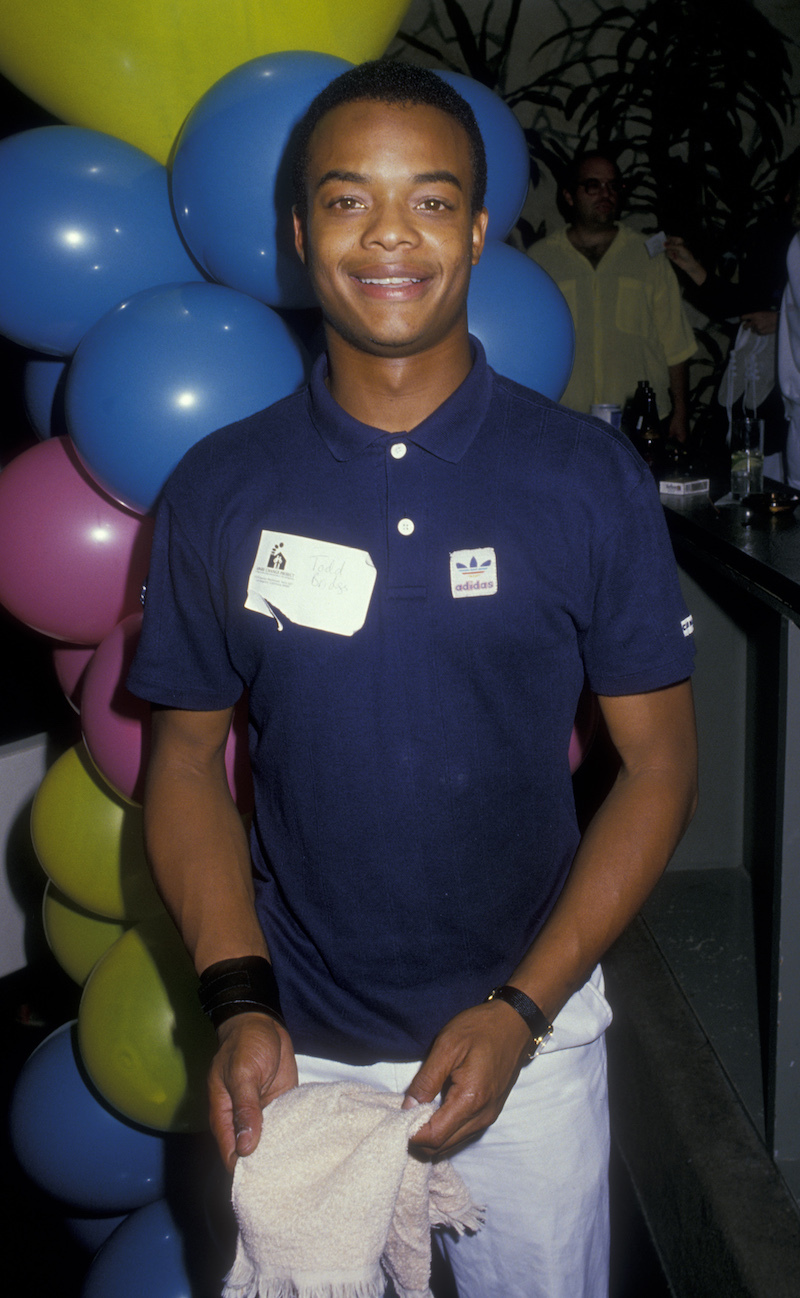 Todd Bridges at Spar Change Project Rock N Bowl Tournament in 1988