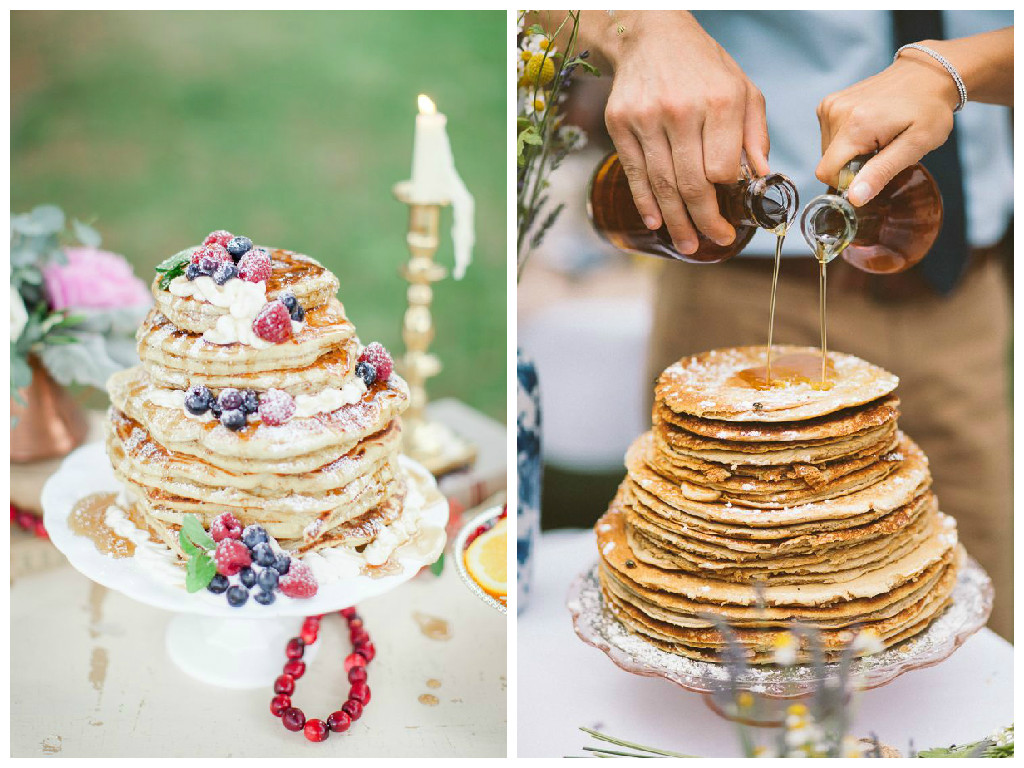 13. Pancake Wedding Cake