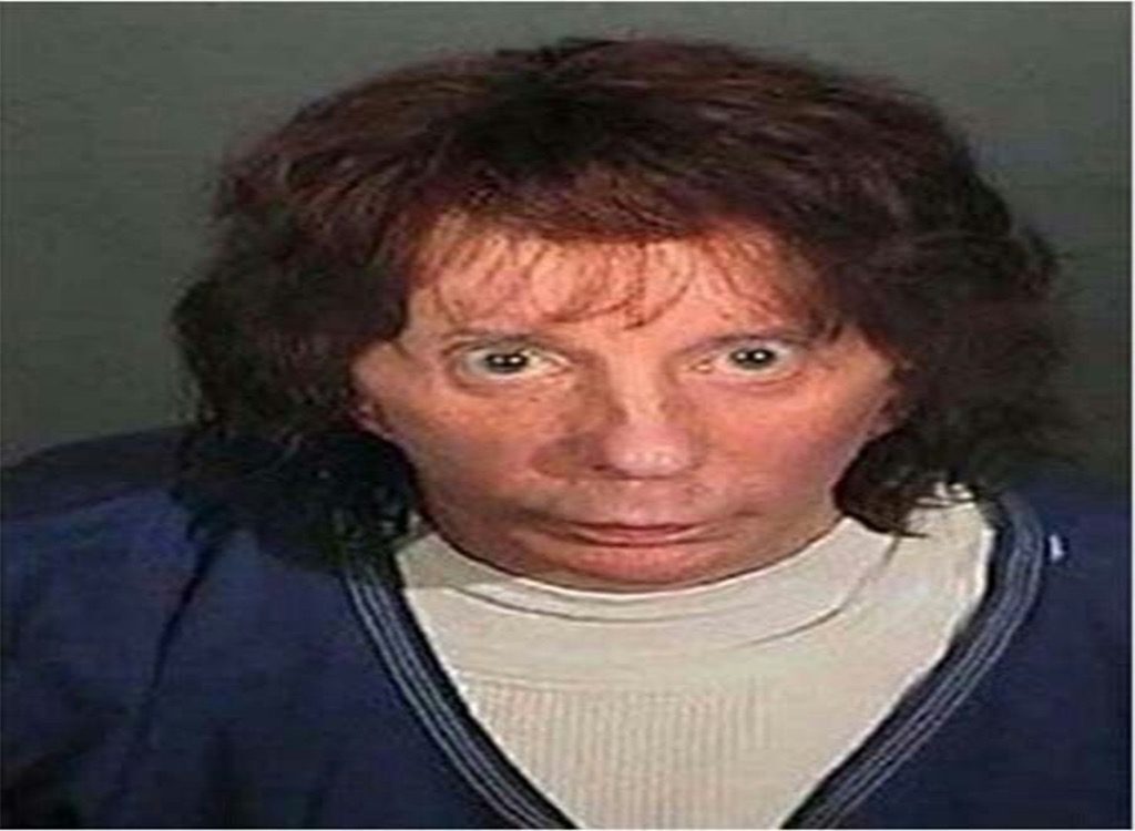 Phil Spector funny celebrity mugshots