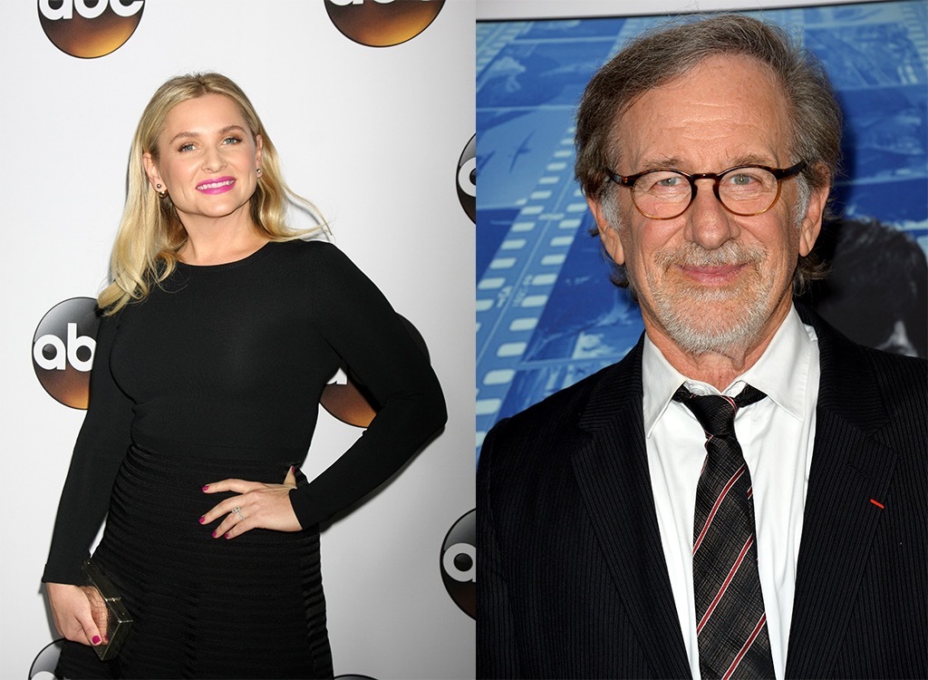 Jessica Capshaw stepfather Stephen Spielberg