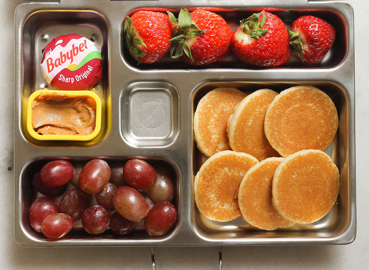 mini pancake bento box