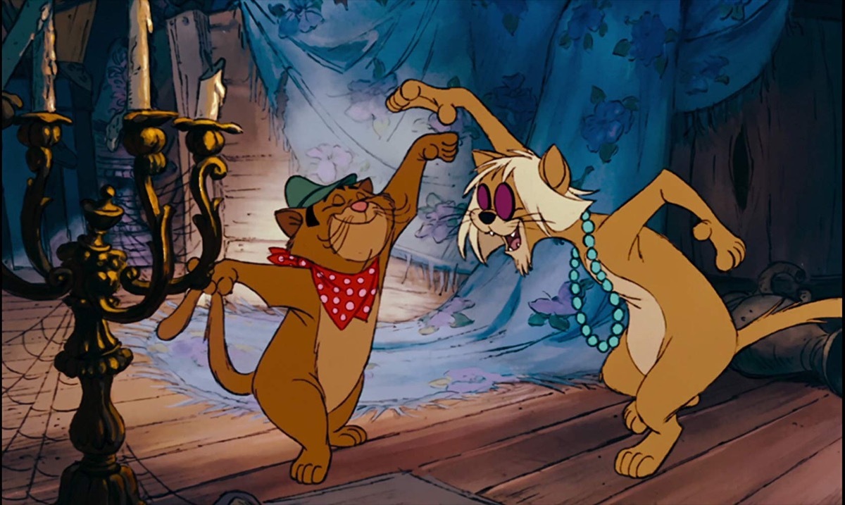 walt disney aristocats scene