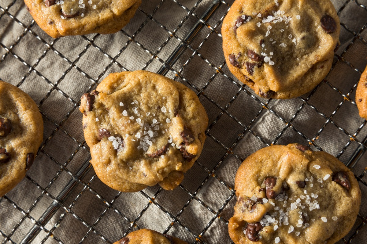 sea salt chocolate chip cookie