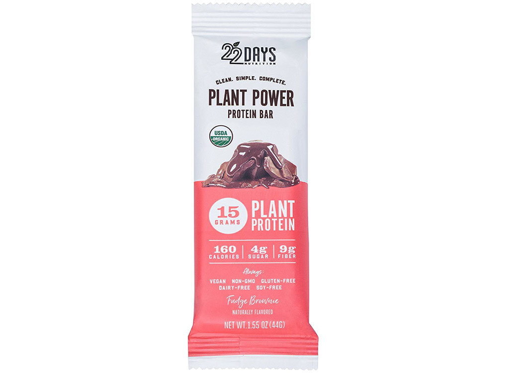 22 Days Nutrition Organic Protein Bar Fudge Brownie