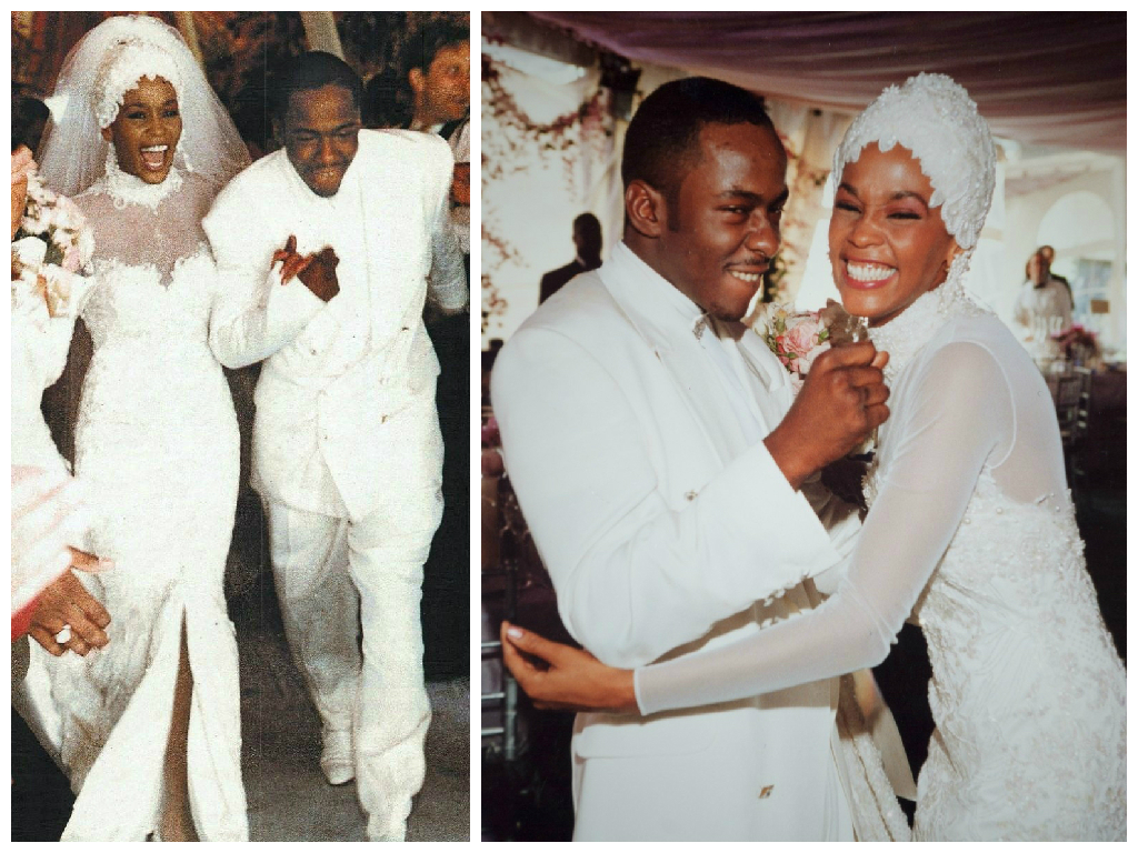 Whitney Houston - Iconic Wedding Dresses