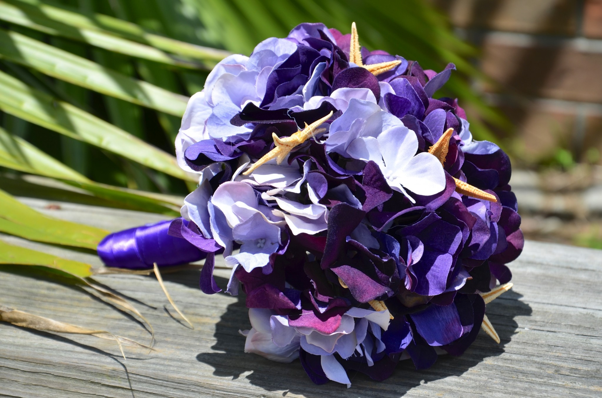 e creative! Take seashells for your bouquet!  - Summer Wedding Ideas 