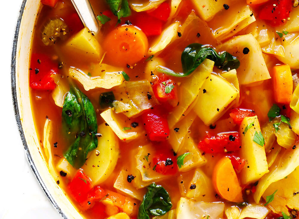 vegetarian cabbage soup