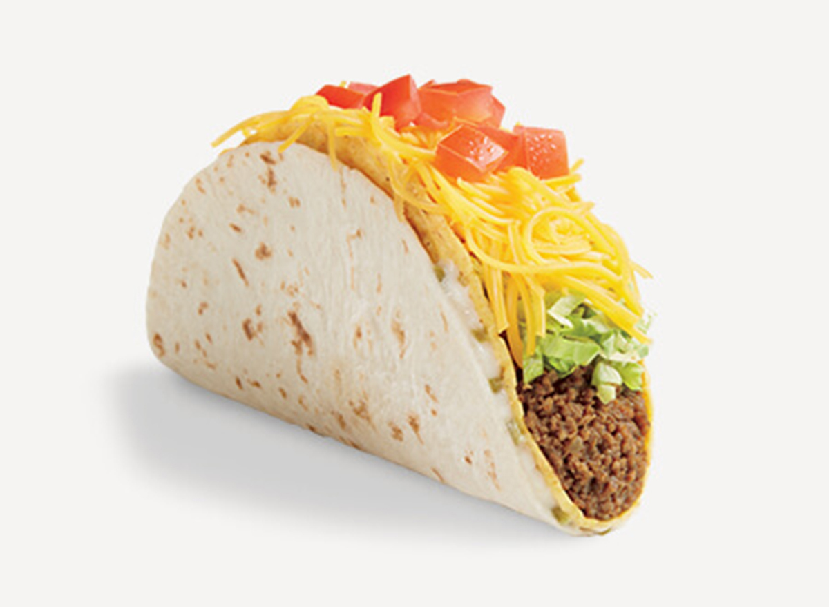 del taco queso crunch taco