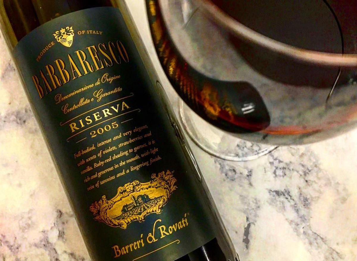 berreri rovati barbaresco in bottle