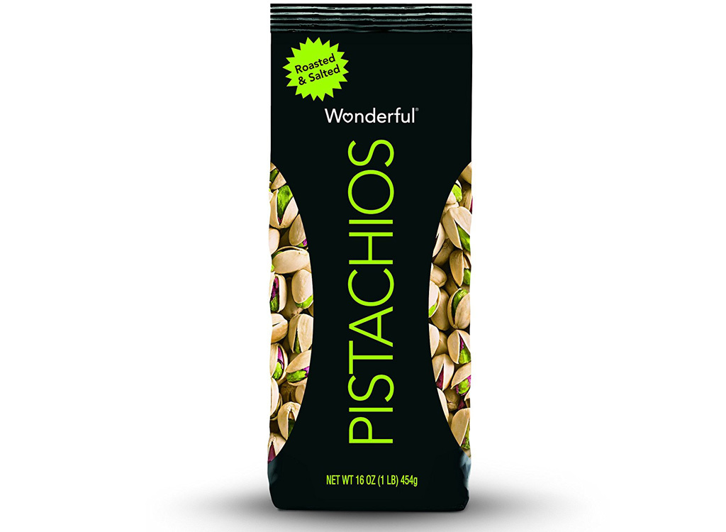 Wonderful roasted and salted pistachios