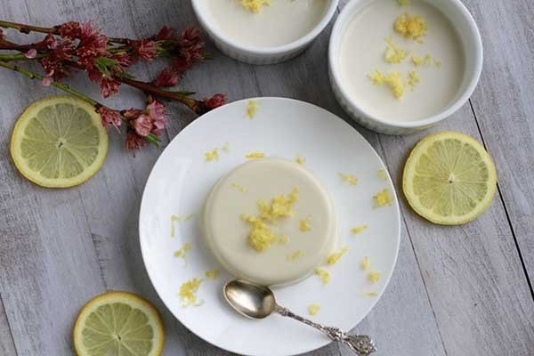 09. Lemon Panna Cotta