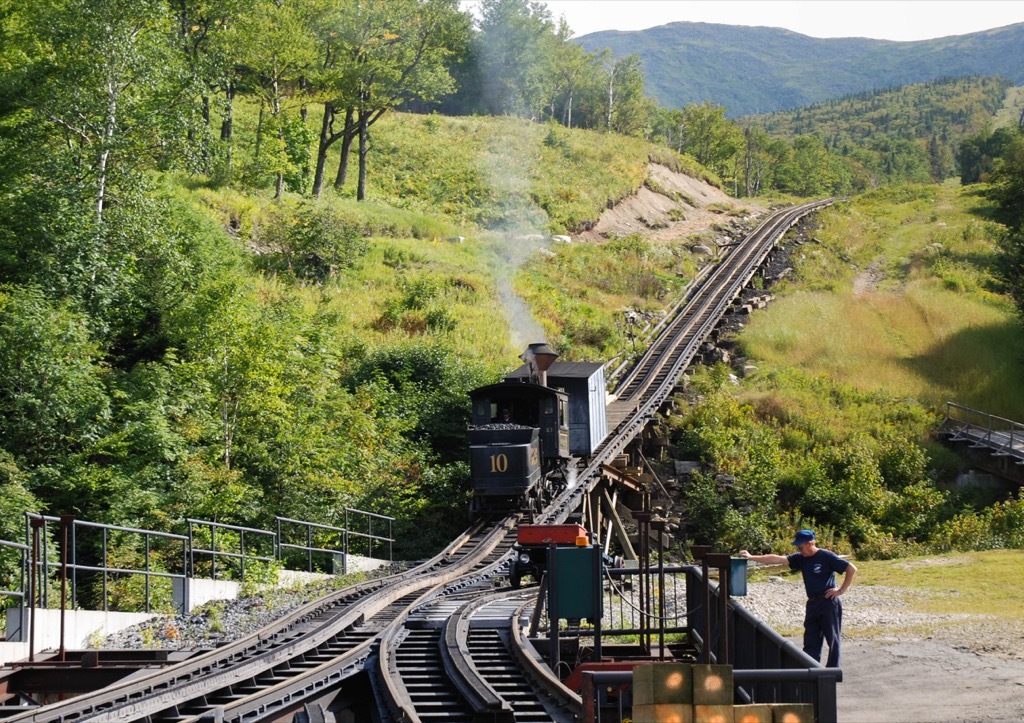 mount washington cog railway most historic location every state