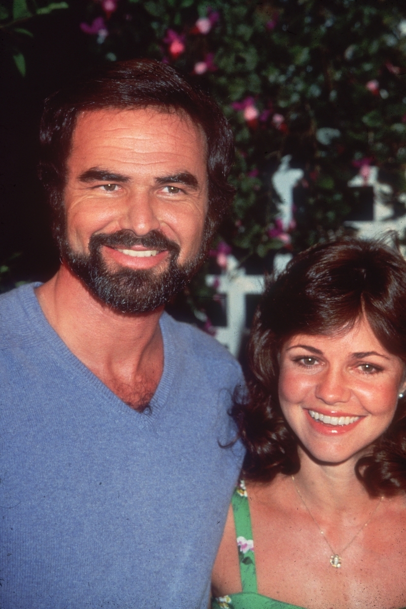 Burt Reynolds and Sally Field in 1977