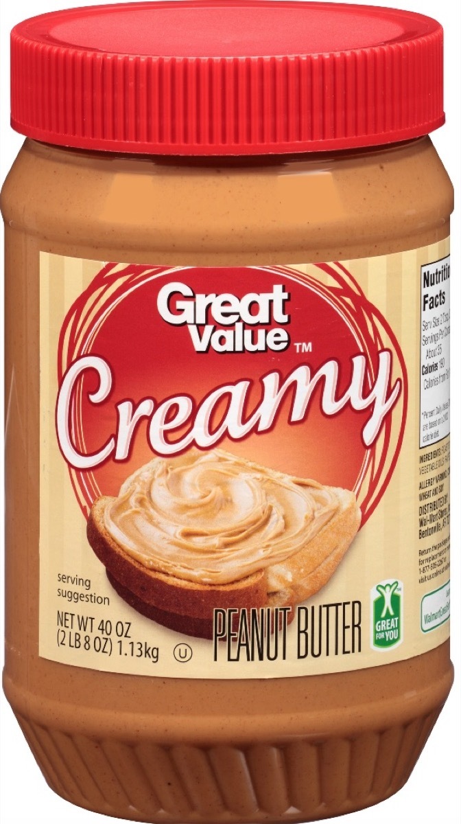 Walmart Great Value Peanut Butter