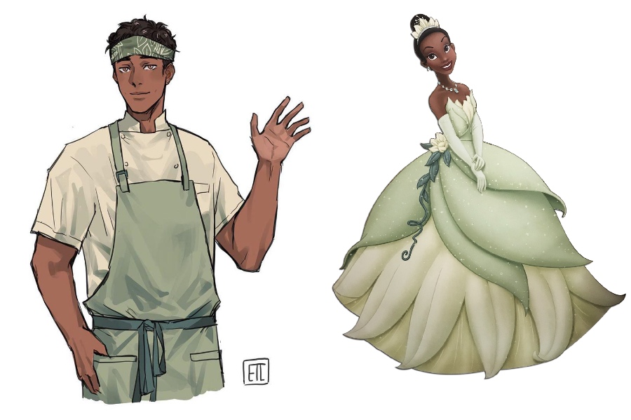 Tiana | If Disney Princesses Were Boys | Her Beauty