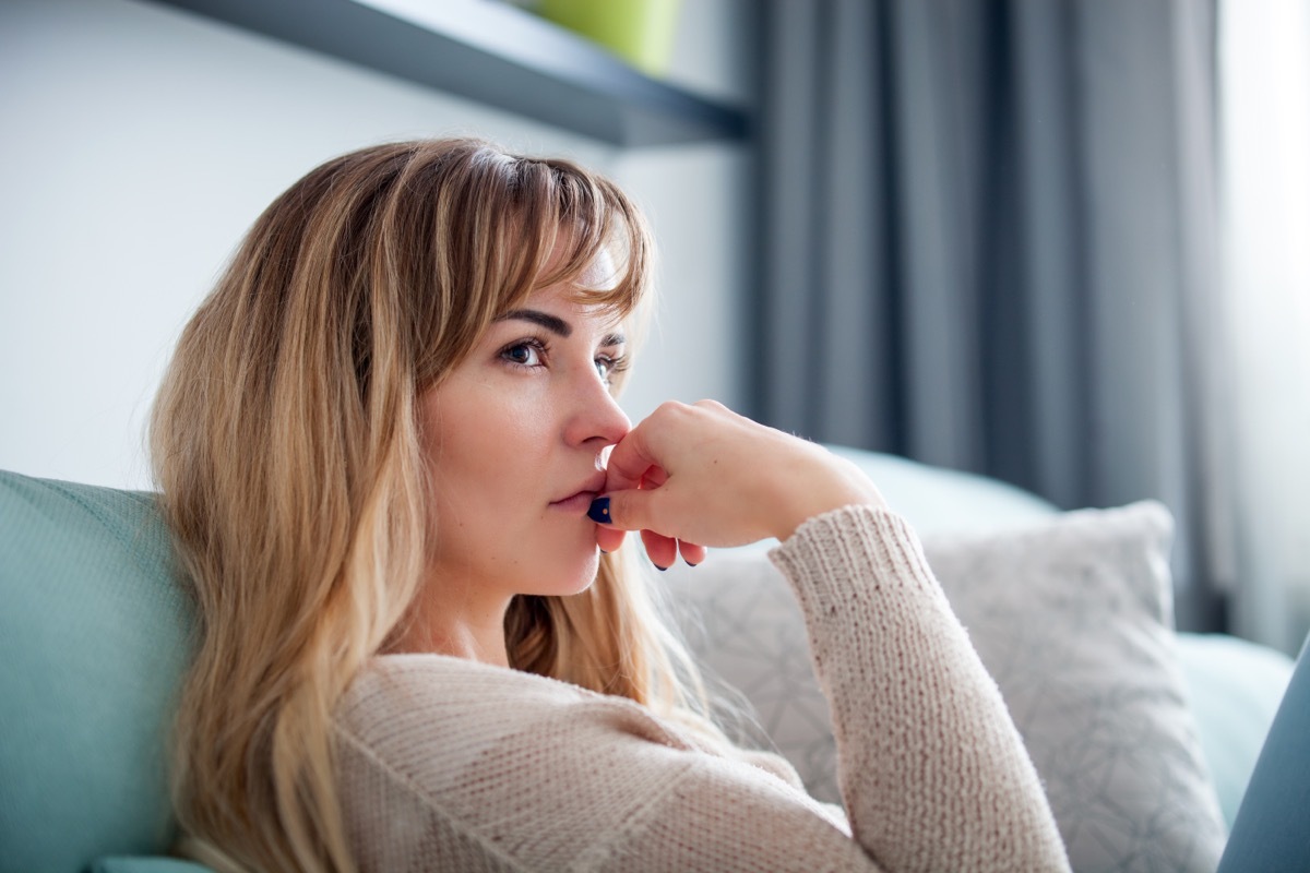 Woman in Deep Thought