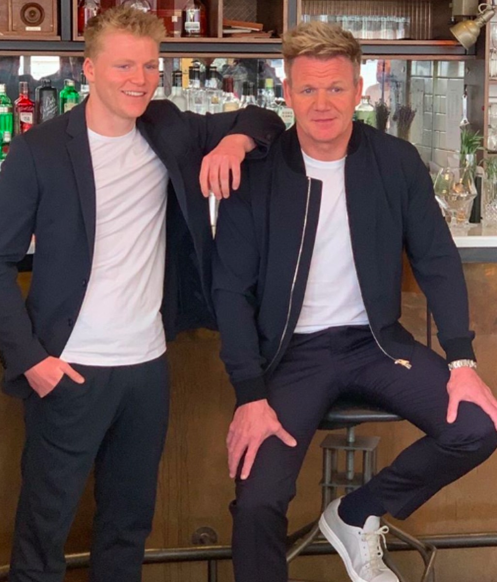 Jack and Gordon Ramsay