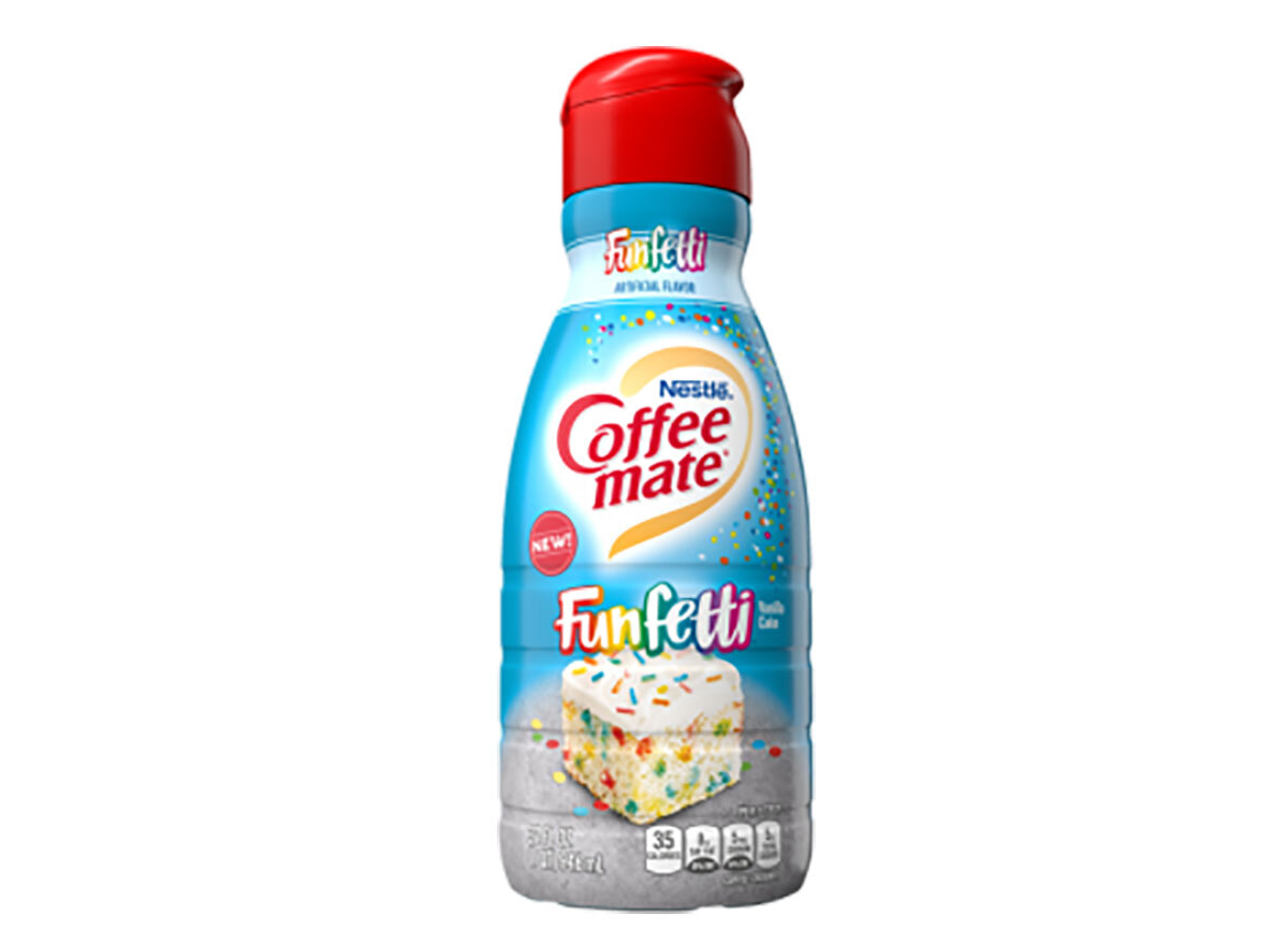 funfetti coffee creamer