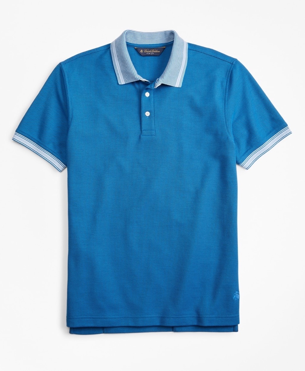 product photo, brooks brothers polo