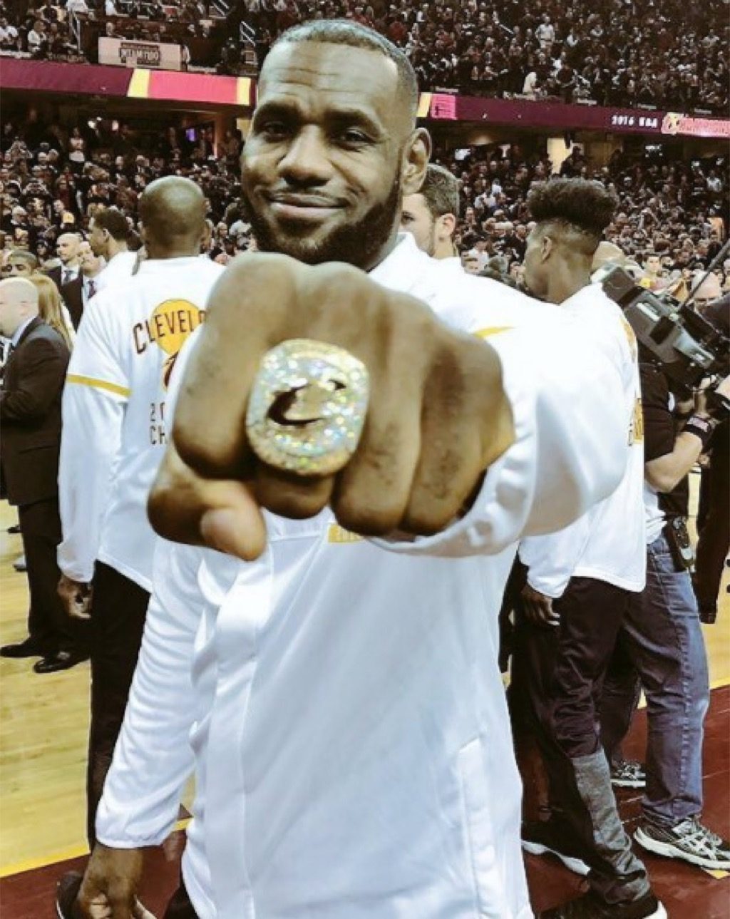 LeBron James, championship ring