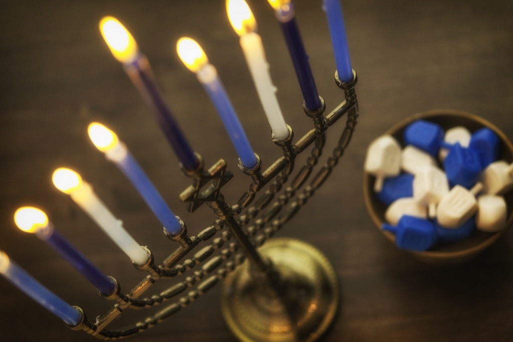 menorah candles