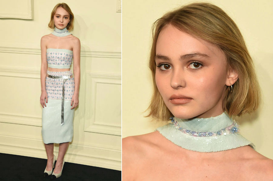 Lily Rose Depp Caused the Real Fuss at Chanel Show 