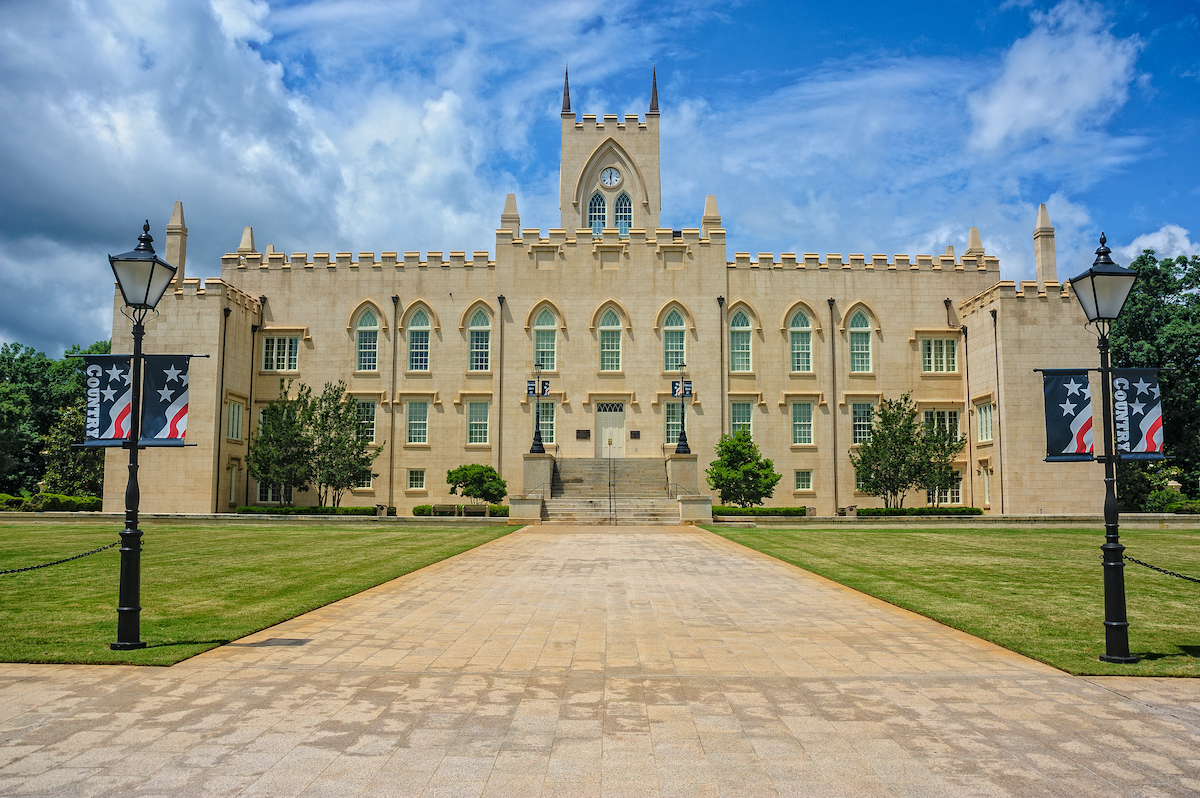 shot of administrative building at university of georgia