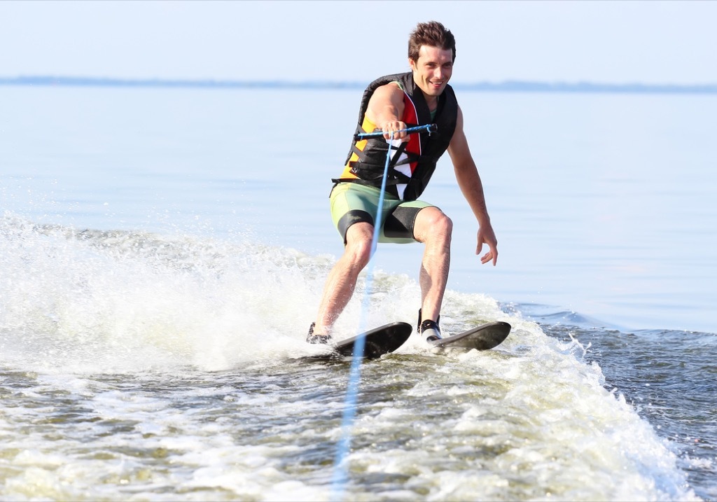 man on waterski