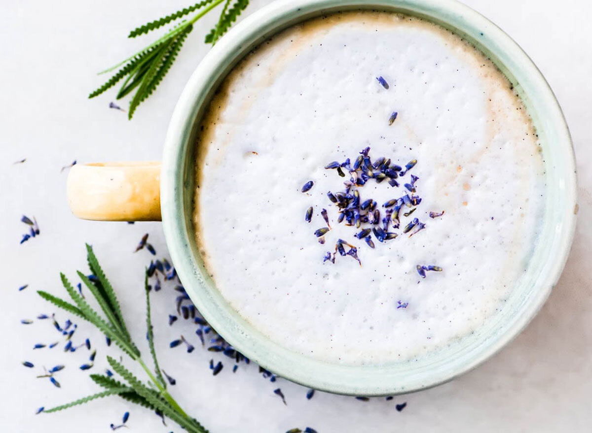 vanilla lavender latte