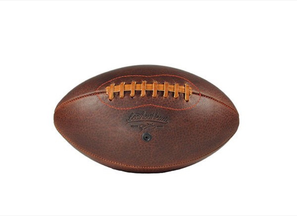 leather head sports football