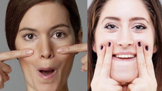 Widen your lips| 8 Face Yoga Moves That Erase Years | Her Beauty