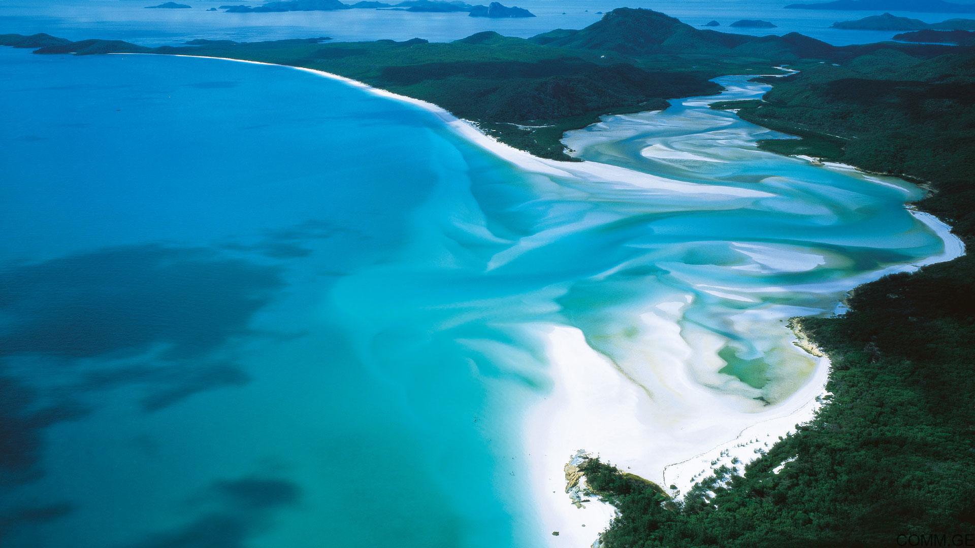 1. Whitehaven Beach, Australia 1