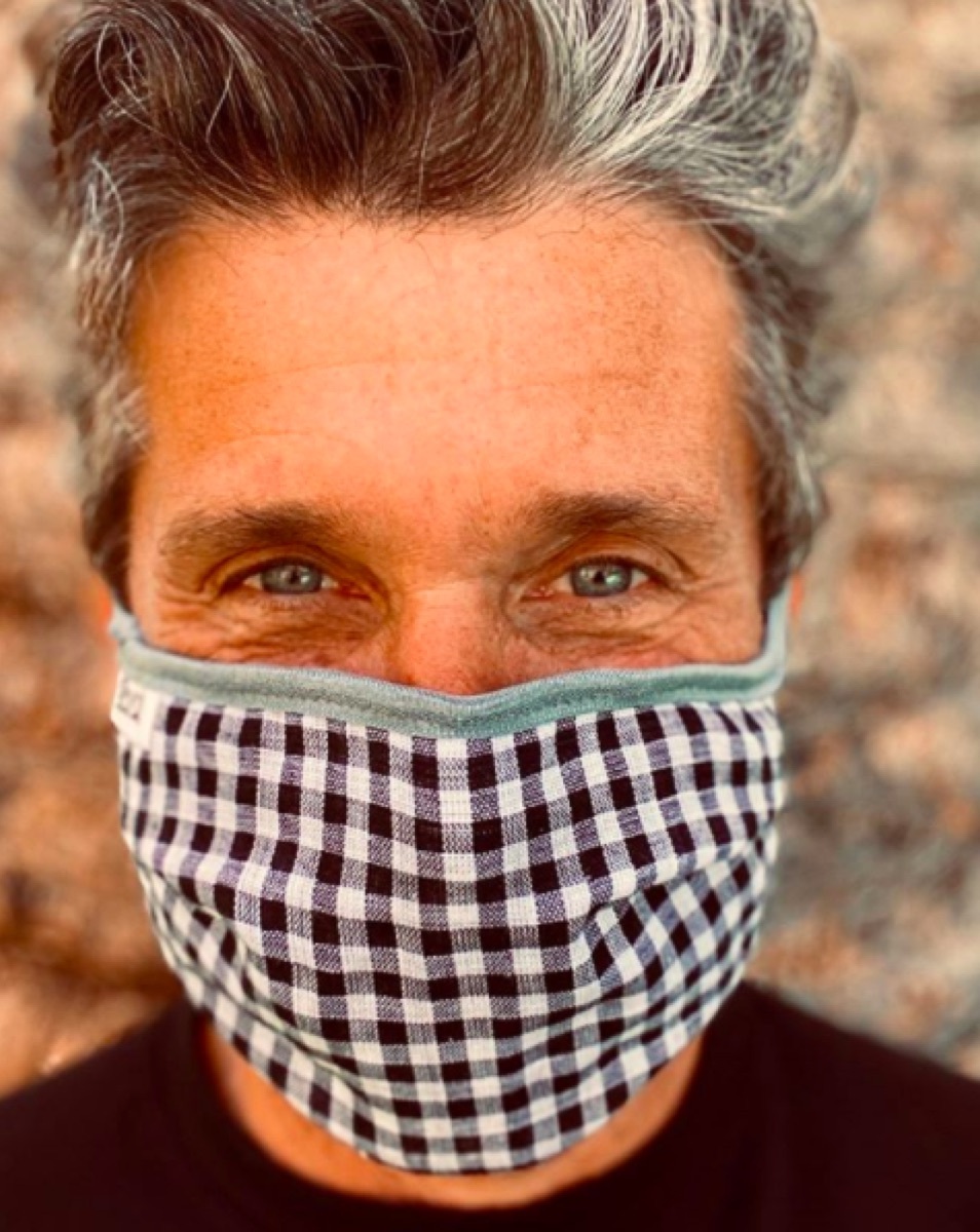 Patrick Dempsey mask Instagram