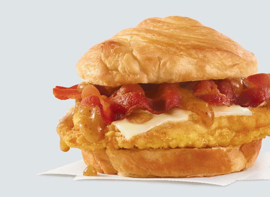 Wendys maple bacon swiss chicken sandwich