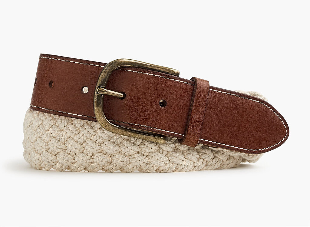 J.Crew Braided Cotton Belt