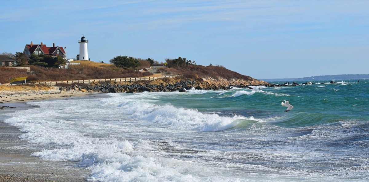 ocean and lighthouse