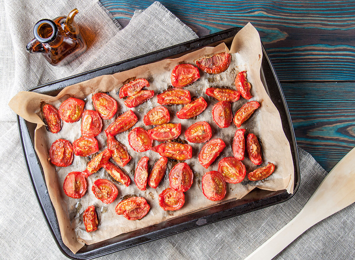 oven dried tomatoes