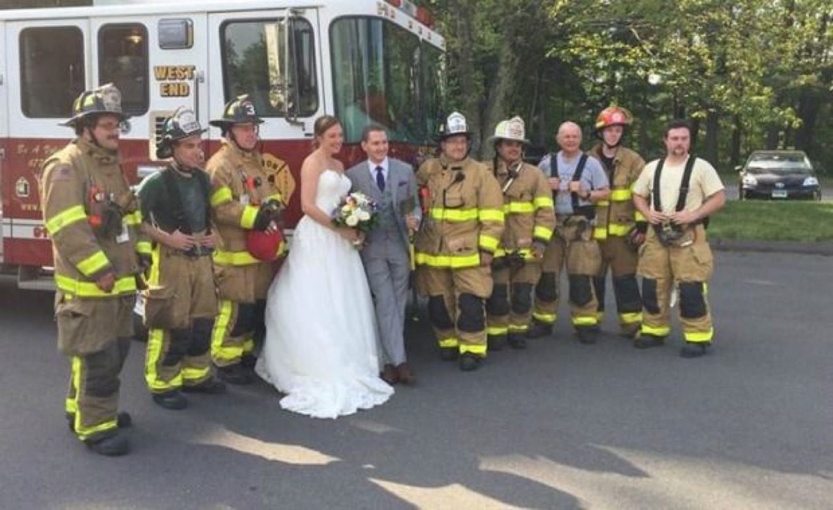 Avon Fire Department Wedding