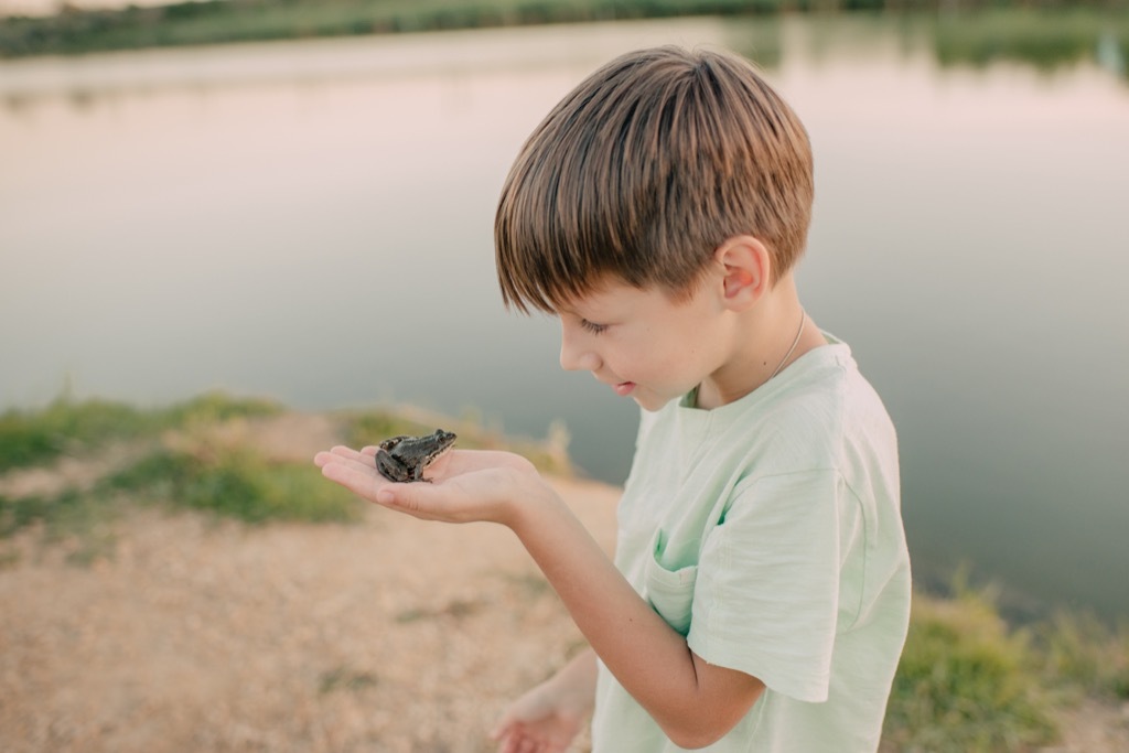 boy with toad outdated life lessons