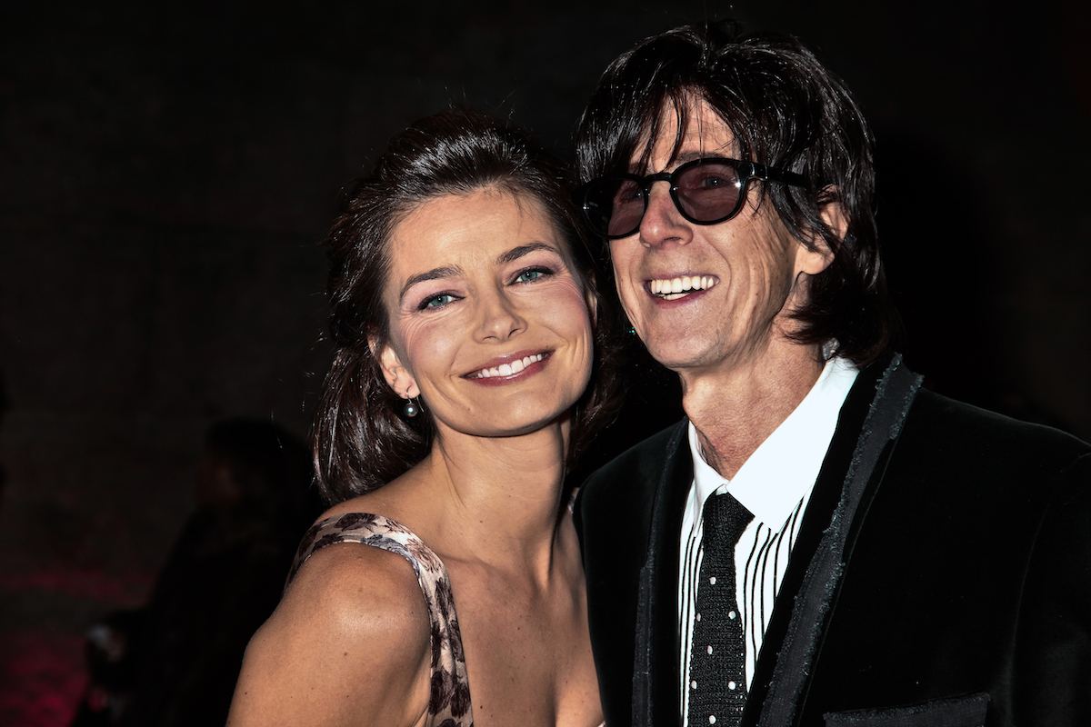 Paulina Porizkova and Ric Ocasek at the 20th Anniversary Celebration of the Children's Defense Fund's Beat the Odds Program in 2010