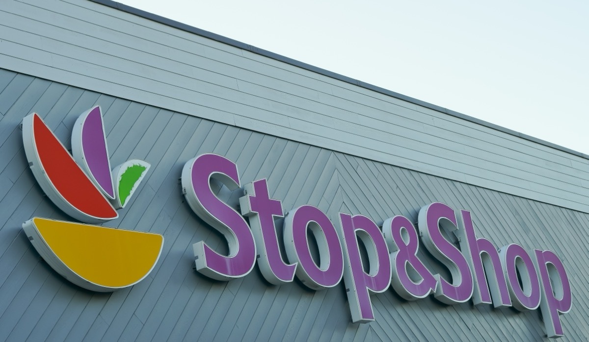 stop and shop logo on store