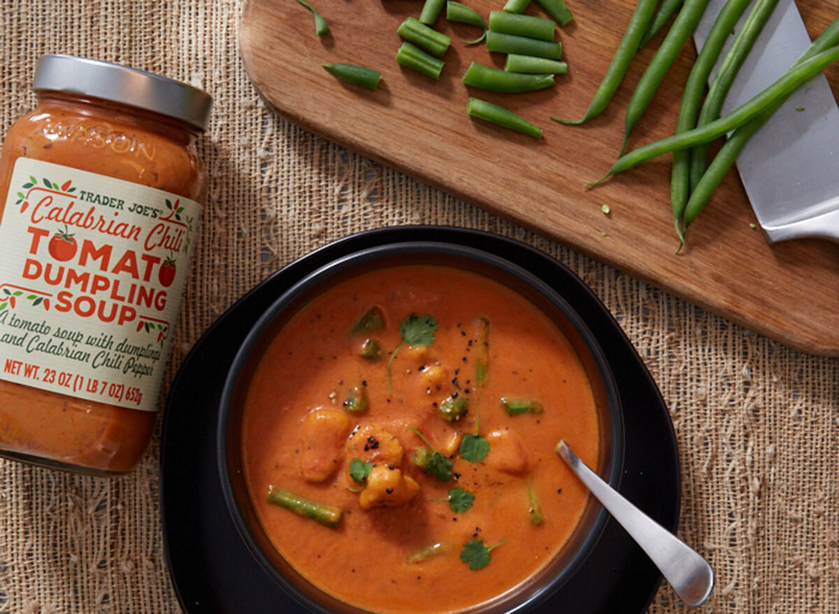 trader joes tomato dumpling soup