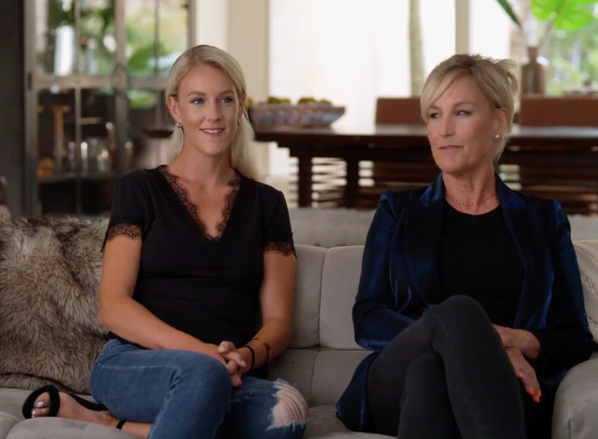 Elizabeth and Erin Brockovich on the 