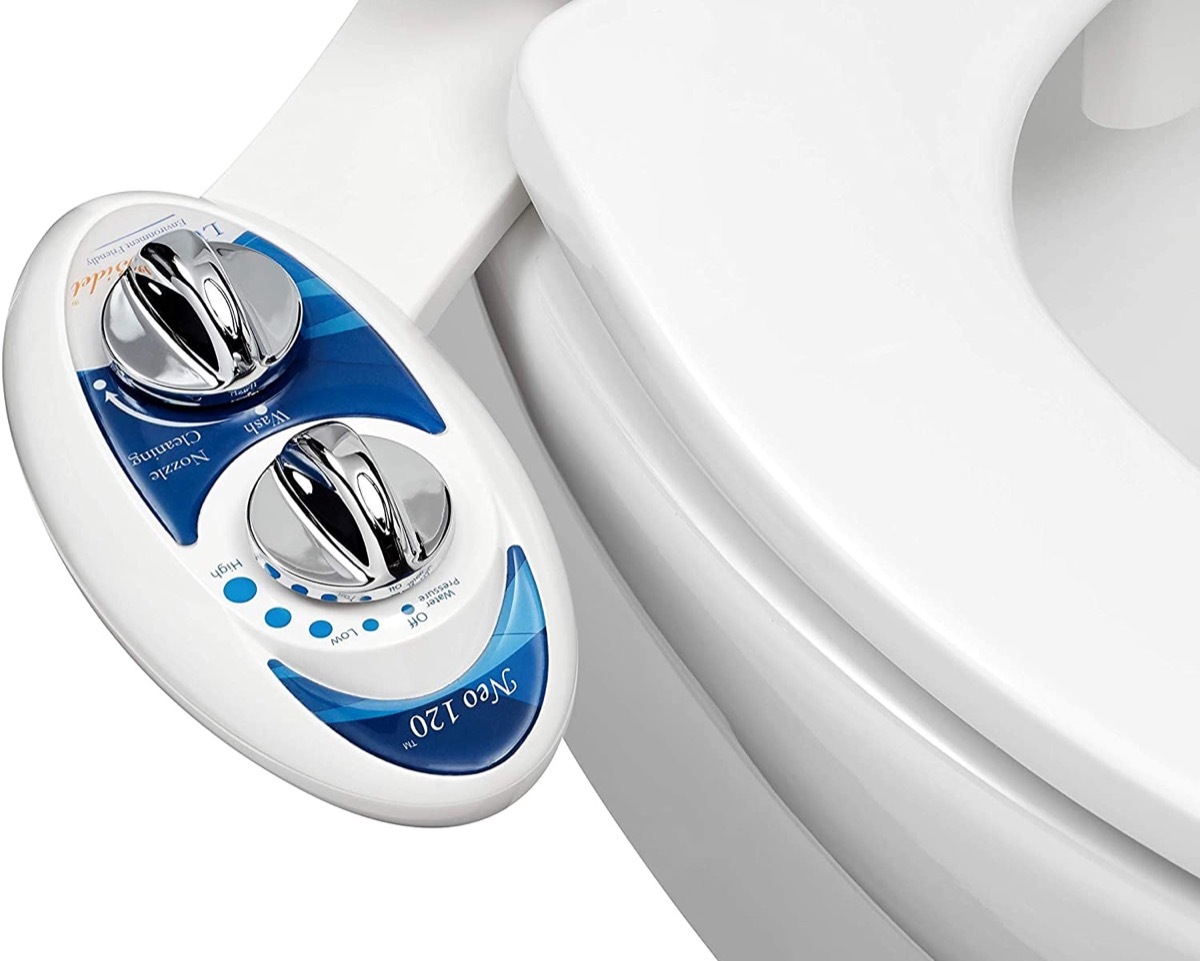 Toilet bidet attachment