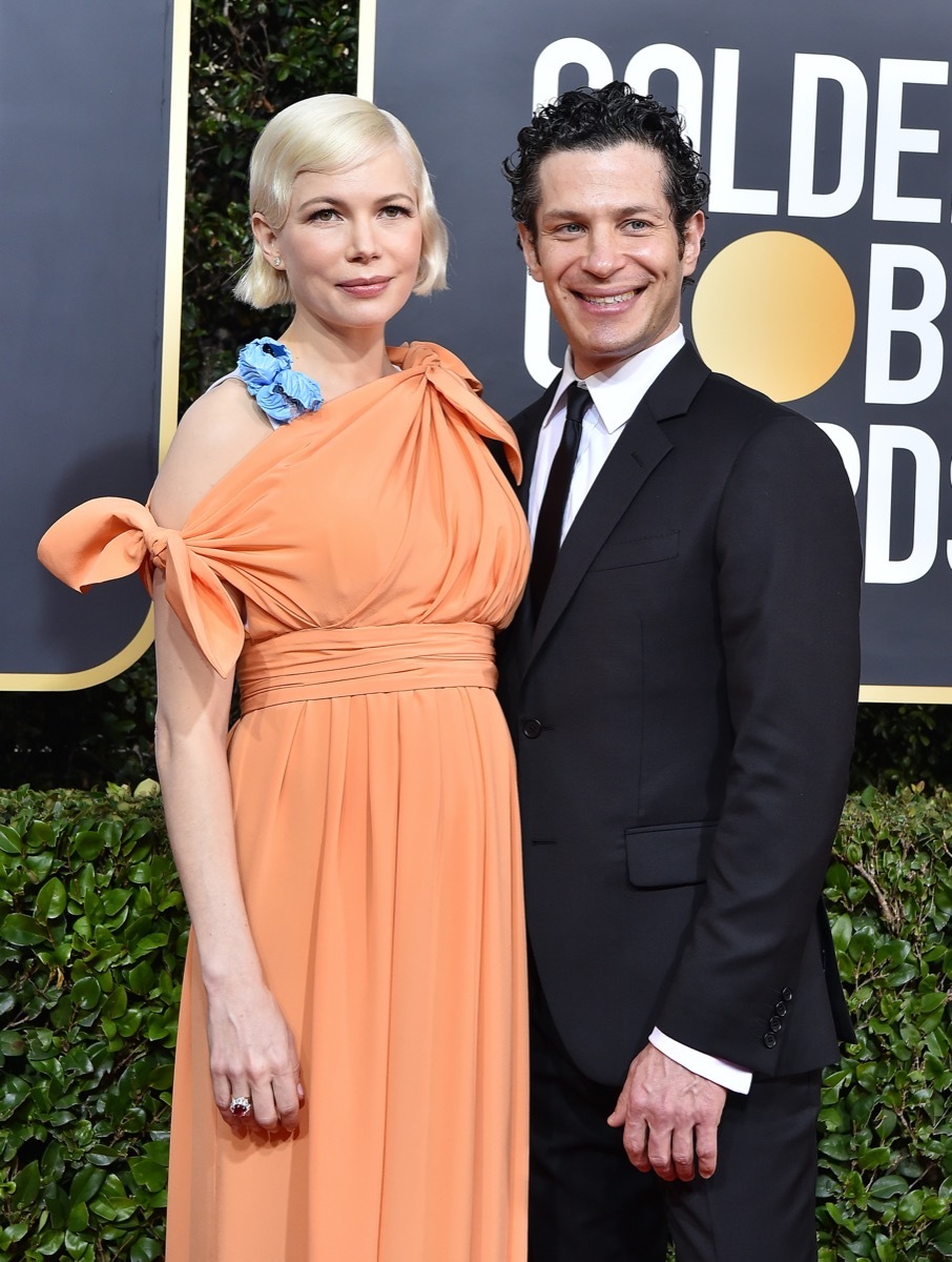 Michelle Williams and Thomas Kail in 2020