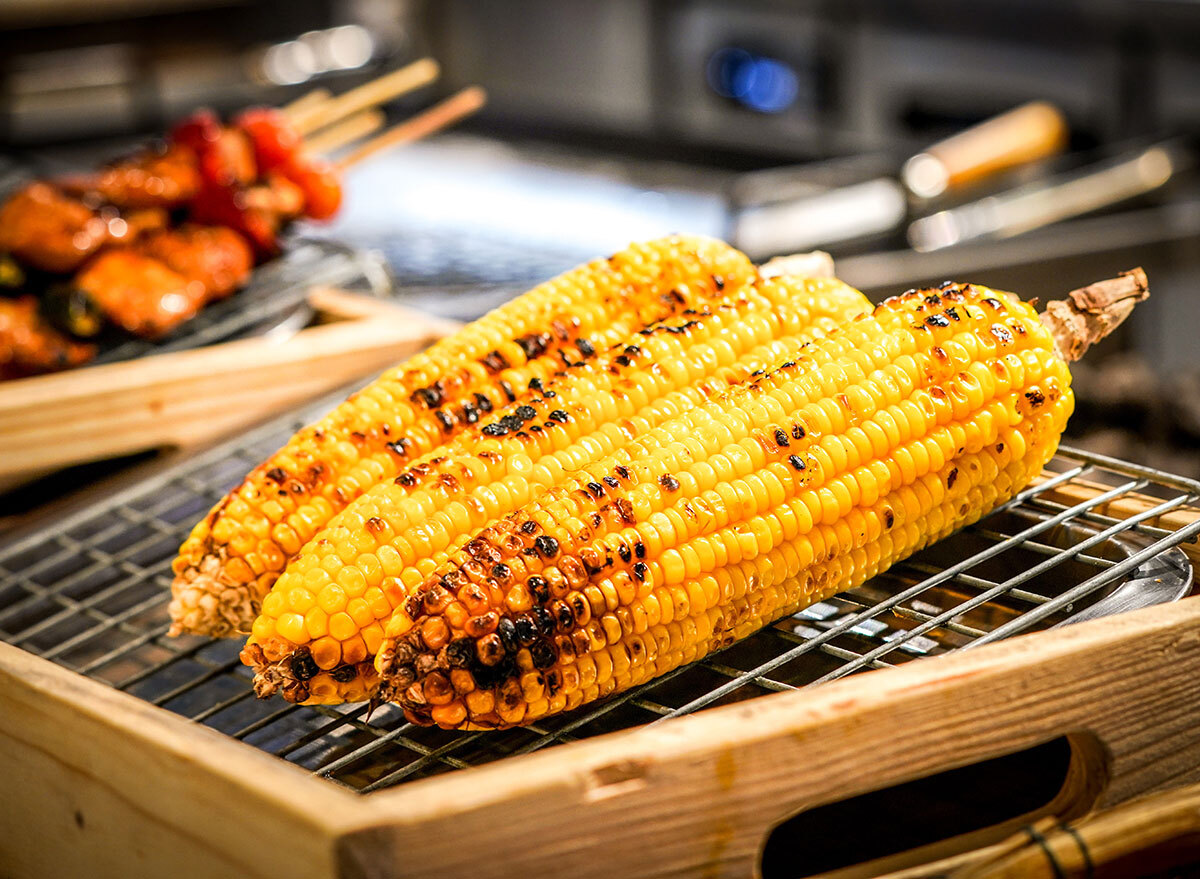 corn on grill