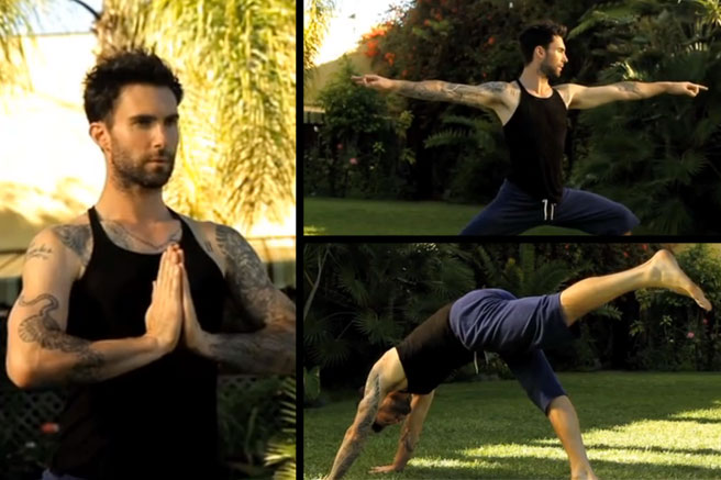 1 Male Celebs Who Love Yoga