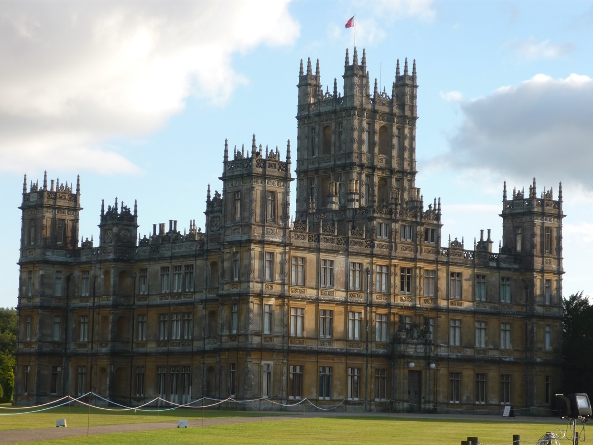 highclere castle aka downton abbey